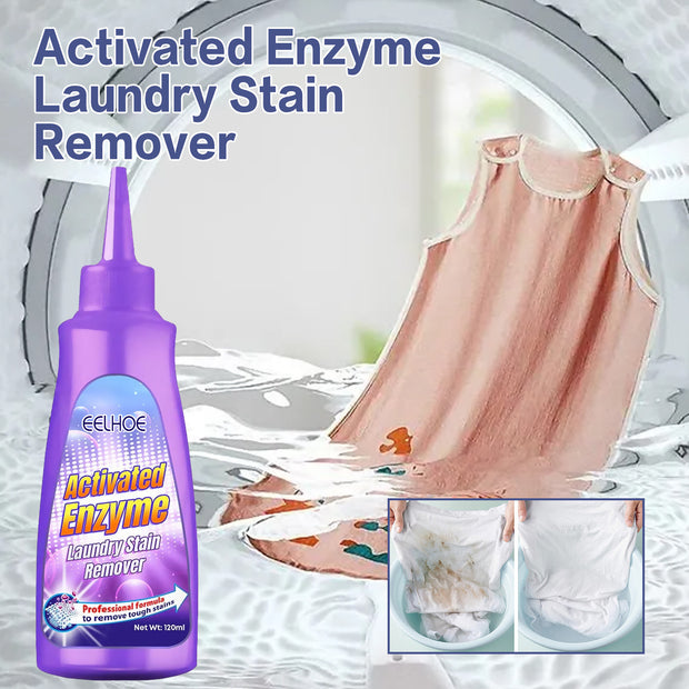 Activated Enzyme Laundry Decontamination Agent Gentle Cleaning Clothes