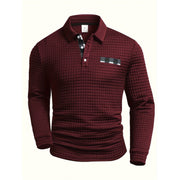 Men's Casual Solid Color Sports Polo Shirts